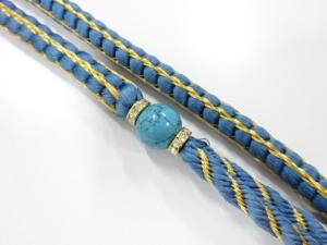 未使用品　正絹　振袖用　手組帯締め